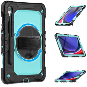 Étui pour <span class=keywords><strong>tablette</strong></span> avec <span class=keywords><strong>protection</strong></span> d'écran intégrée et bandoulière pour <span class=keywords><strong>Samsung</strong></span> <span class=keywords><strong>Galaxy</strong></span> <span class=keywords><strong>Tab</strong></span> S10 Lite/S10FE/S9 FE/S9 11 pouces, étui de <span class=keywords><strong>protection</strong></span> pour enfants - Product Image 3