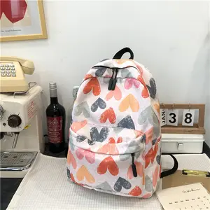 Mochilas escolares impermeáveis com logotipo personalizado, material escolar unissex de boa qualidade com 15 anos, 2023