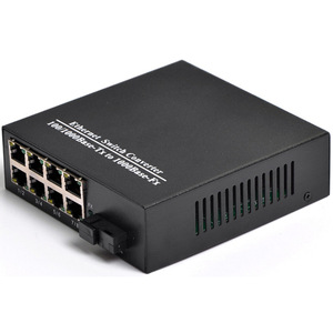 Transceptor de Fibra Óptica 100Mbps 1Gbps Monomodo Interfaz SC 1 Puerto Óptico 1 Puerto Eléctrico Fuente de Alimentación 3C - Product Image 4