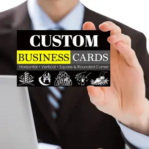 Templat Pencetakan Kartu Bisnis Kustom Kartu Bisnis Cetak dengan Logo Mewah dengan Desain Anda