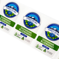 Étiquettes personnalisées imprimées pour bouteilles de boisson, étanches, avec code-barres, échantillon gratuit, excellente adhérence, emballage express, vente chaude