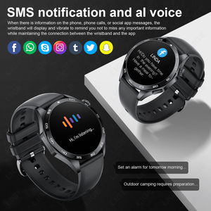 LIGE BWGT4PRO Smartwatch Digitale con Schermo Intero da 1,5 Pollici, Touch TFT, Monitoraggio Frequenza Cardiaca, Compatibile iOS, Bluetooth, Batteria da 180mAh - Product Image 3