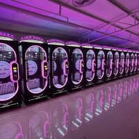CGW Fun Fair Metal Arcade Prize Gift String Cut/Cutting Arcade Game Machine Vending Big Bear Toy Cut 2 Win Prize Machine