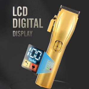 Recortadora de Pelo Inalámbrica para Barbería, 0mm, Cuchillas de Acero Inoxidable, Afeitadora Profesional Eléctrica con Carga USB - Product Image 3
