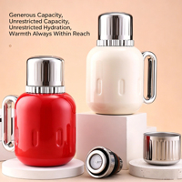 Carafe Thermique et Batterie Externe 1000 ml en Acier Inoxydable 316 Personnalisable – Cadeau d'Affaires Créatif et Simple, Vente Chaude