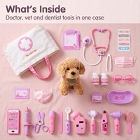 Idées d'anniversaire DIY pour garçons et filles, jouet amusant pour enfants, jeu de simulation de docteur, kit de cosplay de docteur en gros