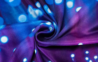 Housse de protection pour bagages en polyester à motif de points lavable, fermeture à cordon, convient aux valises de 19 à 32 pouces