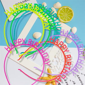 Diademas <span class=keywords><strong>de</strong></span> <span class=keywords><strong>Cumpleaños</strong></span> al por Mayor, Coronas <span class=keywords><strong>de</strong></span> <span class=keywords><strong>Cumpleaños</strong></span> que Brillan en la Oscuridad, Diademas Luminosas para Fiestas - Product Image 4