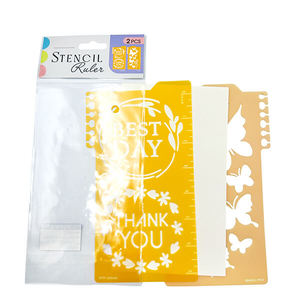 12 conceptions existantes Pochoirs réutilisables et personnalisables Artisanat - Product Image 4