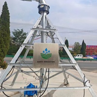 Pièces de système d'irrigation à pivot central SANYI, tuyau en acier galvanisé avec revêtement intérieur en polyéthylène, boîte de vitesses, moteur, surveillance à distance, ISO9001 CE