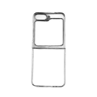 Nouvelle conception d'étui de téléphone pliable en PC rigide pour Samsung Galaxy Z Flip 7 7fe, étui transparent pour Z Flip Cover 7 6 5 4 3