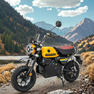 Durable Steel <b>Mini</b> Electric Motor Scooter with 72V Lithium Battery Type 1500W-8000W Power Streetbikes for Off-Road Riding - Product Image 1