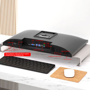 Computadora Todo en Uno Wandong de 23.8 Pulgadas con Pantalla IPS/VA LCD AMD para RAM DDR4, Ideal para Negocios/Oficina, con Windows 11 Pro, SSD de 256 GB + HDD de 2 TB, Máximo 4090, Nueva - Product Image 3