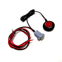 Receptor GPS RS232 para Aplicaciones Industriales, Módulo GPS RS232 con Antena GNSS2000BR, Conector Hembra RS232 DB9, Receptor GNSS RS-232