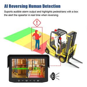 AI Based BSD <strong>Rear</strong> Blind Spot Detection Wireless Forklift Laser Camera People Anti <strong>Collision</strong> <strong>Warning</strong> <strong>System</strong> for Forklift Trucks - Product Image 3