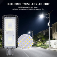 Lampadaire LED Solaire Premium 60W à 120W avec Panneau Monocristallin Haute Luminosité pour l'Éclairage des Routes, Jardins et Cours