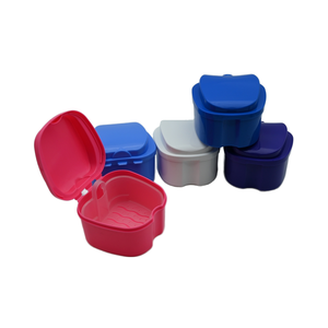 Contenitore per Protesi Dentarie a Forma di Mela con Rete per Appendere - Product Image 1