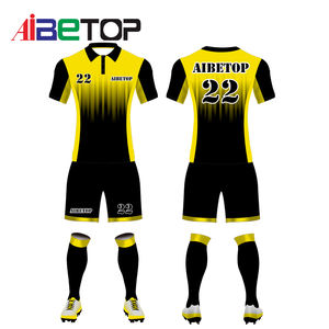 Kids Sportswear Günstige atmungsaktive Fußball uniform Boy Blank Fußball trikot Hochwertiges Stick trikot für Kinder - Product Image 5