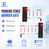 Barrière de parking robuste à bras articulé, système de stationnement intelligent pour la gestion d'entrées de communes et d'appartements en extérieur