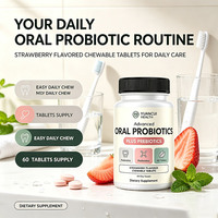 Comprimés Probiotiques Usine GMP Complexe Prébiotique Naturel Équilibre Intestinal Santé Digestive Bien-être Adulte OEM ODM Vente en Gros
