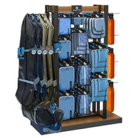 Étagère de présentation de vêtements en métal Centroyal CR-MF-001 - Taille et couleur personnalisables pour les magasins de détail et les boutiques