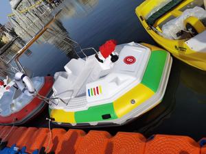 <span class=keywords><strong>Bateau</strong></span> gonflable pour enfants, pare-chocs transparent, pour bébé, à la mode - Product Image 4