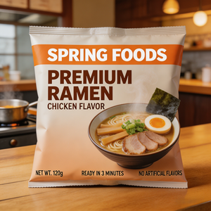 Ramen sain instantané au <span class=keywords><strong>blé</strong></span> dur, faible en <span class=keywords><strong>calories</strong></span>, en vrac, pour un repas quotidien pratique et essentiel - Product Image 4