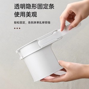 Bed <b>Sheet</b> Fastener <b>Plastic</b> Anti Slip Fixing Buckle For Mattress Fabric <b>White</b> Gray Adjustable - Product Image 2