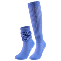 Yili Offre Spéciale Slouch Sock Chaussettes hautes au genou pour filles en vrac Chaussettes longues personnalisées pour femmes