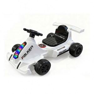 Voiture musicale à pédales haute performance avec double moteur 380, système LED, corps rouge en plastique durable et sûr, conçue pour l'éducation et l'usage quotidien - Product Image 4