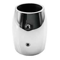 Little Dolphin Cone Base Truncado Rail Pulpit AISI 316 Acero inoxidable Pulido Yate