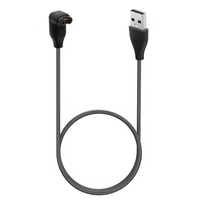 Câble de charge USB de remplacement à angle droit de 90 degrés pour les montres Garmin Fil de ligne de chargeur USB