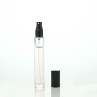 Flacon échantillon portable de 10 ml, mini flacon pulvérisateur de voyage, flacon de parfum rechargeable vide avec pompe et joint d'étanchéité