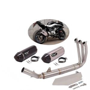 Tuyau d'échappement <span class=keywords><strong>pour</strong></span> CFMOTO 675SR-R 675NK, aspect d'origine - Product Image 4