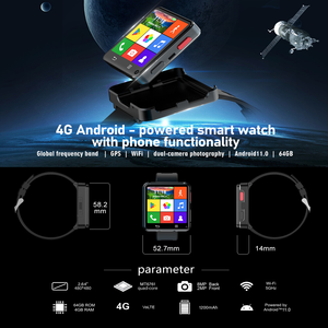 Smartwatch S998 S222 OEM con Batteria Grande da 1200mAh, 4G+64G, 4G, con Scheda SIM, Durevole, di Altissima Qualità, <span class=keywords><strong>per</strong></span> Uomo, Modello 2026 - Product Image 4