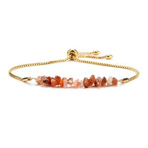 Vòng Đeo Tay Bangle Hạt Chuỗi Màu Đỏ 14K Rắn Vàng Bao Bì Set Ấn Độ Làm Mạ Vàng Có Thể Điều Chỉnh 925 chudi Bangles Set Ấn Độ - Product Image 6