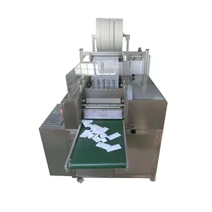 Verticale Automatische Alcohol Wattenstaafje Productie Prep Pad Making Machine