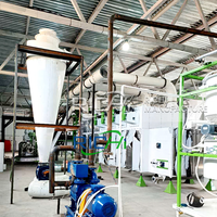 Ligne de production d'aliments pour poissons flottants RICHI - Extrudeuse de haute qualité pour la fabrication d'aliments pour poissons flottants et coulants