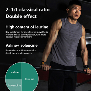 Pompe à azogène à la créatine bqa, supplément de fitness, renforcement musculaire, poudre de protéines, chaîne raminée, acide aminé - Product Image 4