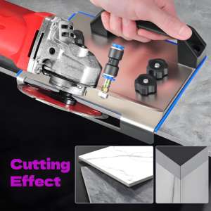 45° Angle Grinder Stand Stainless Steel Tile Chamfering <b>Tool</b> for Cutting Ceramic Stone 45 Degree Chamfer Cutting <b>Tool</b>-006 - Product Image 4