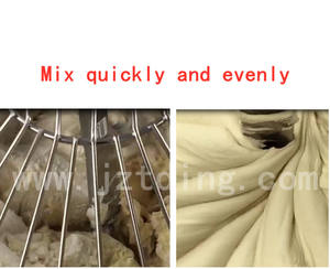 Amasadora de Masa para Repostería de la República Dominicana, Mezcladora Espiral para Harina de Pastel, Mezcladora Comercial de Masa para Hacer Barquillos - Product Image 4