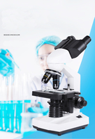 Microscope binoculaire pour étudiants 40X-1600X pas cher microscopes médicaux biologiques pour l'éducation scolaire