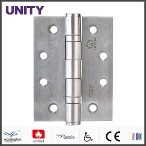 Bisagra con Rodamiento de Bolas UNITY HB403030-DG Grado 13 con Perno de Seguridad, Bisagra de Acero Inoxidable para Puerta Cortafuegos Certificada Certifire - Product Image 1