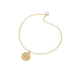 Collar chapado en oro Ruizuan para mujer collar de Sol de moissanita al por mayor collares a granel plata <span class=keywords><strong>925</strong></span> - Product Image 2