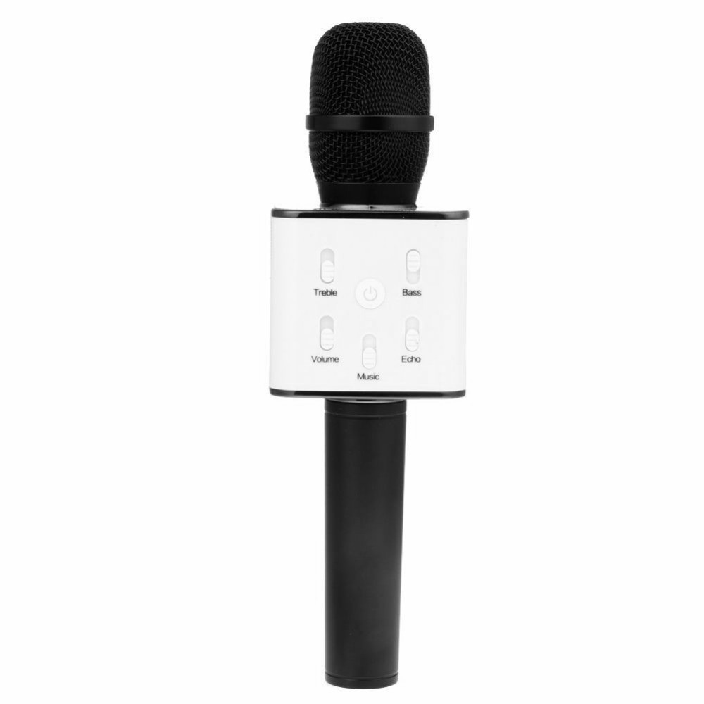 Q7　マイクロフォンBluetoothスピーカー ワイヤレス カラオケ マイク ブルートゥース bluetooth