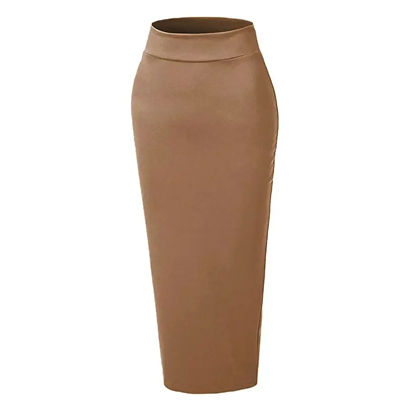 Women's Sexy Maxi Bodycon Skirts Ladies Casual Fashion Long Bandage Pencil Skirt Clothing Wholesale