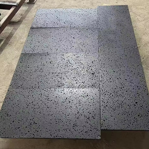 Losas y Azulejos <span class=keywords><strong>de</strong></span> Piedra <span class=keywords><strong>de</strong></span> Basalto Volcánico Negro Gris Natural, Acabado Mate y Pulido, Azulejo <span class=keywords><strong>de</strong></span> Piedra Volcánica China con Acabado Cepillado y Efecto Cuero - Product Image 1