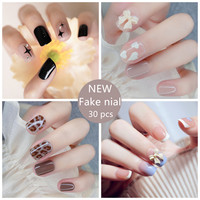 Nouvelle conception, vente en gros, ongles pressés en ABS de haute qualité, faux ongles, couverture complète des doigts, pré-conçus, respectueux de l'environnement, art des ongles