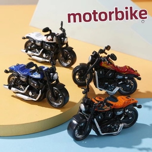 Modellini di Moto in Metallo a Trazione Posteriore per Bambini, Decorazioni per Torte - Product Image 2