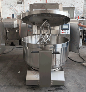 Mélangeur industriel en acier inoxydable pour boulangerie, pétrin de boulangerie robuste 100 kg, mélangeur à <span class=keywords><strong>spirale</strong></span> double, pétrin à <span class=keywords><strong>spirale</strong></span> jumelle - Product Image 3